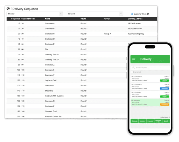 Delivery Driver Route Management App